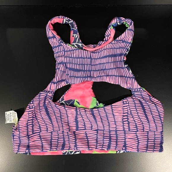 Moana Bikini Midnight Mocha Reversible Bikini Top - Picture 2 of 2